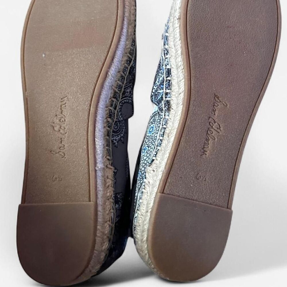 Cottagecore Coastal Sam Edelman Paisley Slip-On Flats – Size 6.5 - Picture 2 of 7